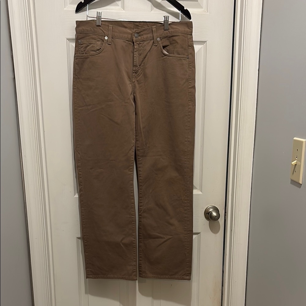 7 For All Mankind Tan austyn pants